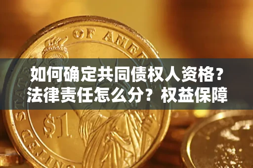 北京如何确定共同债权人资格？法律责任怎么分？权益保障技巧揭秘！