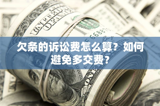 北京欠条的诉讼费怎么算？如何避免多交费？
