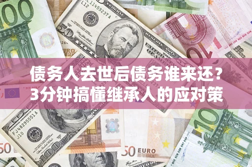 北京债务人去世后债务谁来还？3分钟搞懂继承人的应对策略